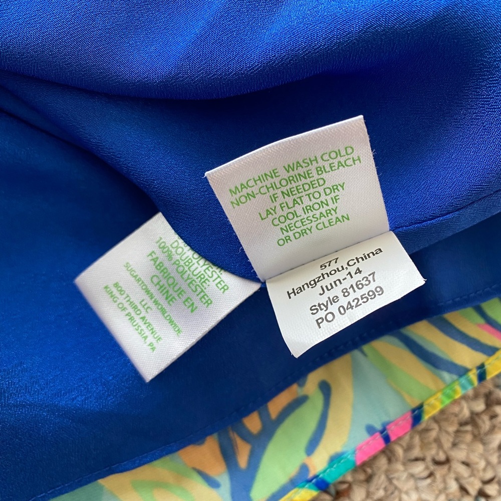 Lilly Pulitzer Hot Spot dress size 00 - Picture 5 of 6